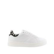 Witte Zilveren Sneakers Lanvin , White , Dames