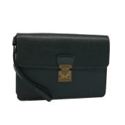 Pre-owned Leather louis-vuitton-bags Louis Vuitton Vintage , Green , D...