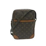 Pre-owned Canvas louis-vuitton-bags Louis Vuitton Vintage , Brown , Da...