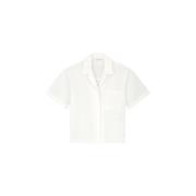 Utility Shirt voor Dames Olaf Hussein , White , Heren