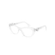 Heldere Optische Bril voor Dagelijks Gebruik Swarovski , White , Dames