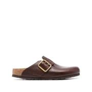 Sliders Birkenstock , Brown , Heren