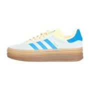 Blauw en gele Gazelle Bold Sneakers Adidas Originals , Multicolor , Da...