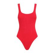 One-piece Hunza G , Red , Dames