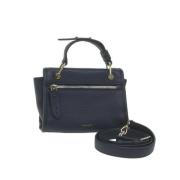 Pre-owned Leather shoulder-bags Bally Pre-owned , Blue , Dames