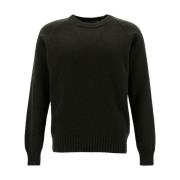 Round-neck Knitwear La Fileria , Green , Heren