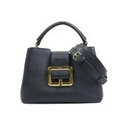 Pre-owned Leather handbags Bally Pre-owned , Black , Dames