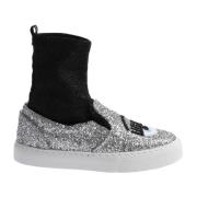 Shoes Chiara Ferragni Collection , Gray , Dames