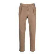 Slim-fit Trousers Incotex , Brown , Heren