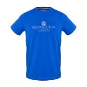 T-Shirts Aquascutum , Blue , Heren