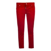 Slim-fit Jeans Dsquared2 , Red , Dames