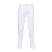 Slim-fit Jeans Dsquared2 , White , Heren