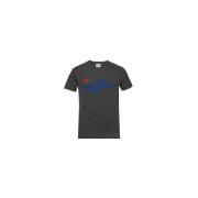 Mid Tee Td Lifestyle Katoenen T-shirt Umbro , Multicolor , Heren