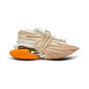 Eenhoorn trainers in neopreen en leer Balmain , Multicolor , Heren