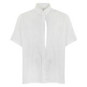 Short Sleeve Shirts Louis Gabriel Nouchi , White , Heren