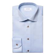 Shirts Eton , Blue , Heren