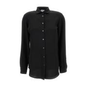 Shirts Plain Units , Black , Dames