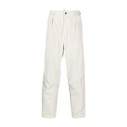 Fluwelen après-ski broek wit Moncler , White , Heren