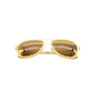 Pre-owned Metal sunglasses Dolce & Gabbana Pre-owned , Yellow , Dames