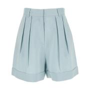 Linnenmix Modieuze Shorts Andamane , Blue , Dames