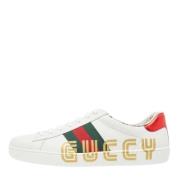 Pre-owned Leather sneakers Gucci Vintage , Multicolor , Heren