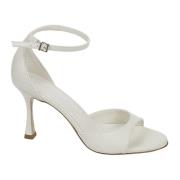High Heel Sandals Sergio Levantesi , White , Dames