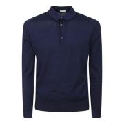 Polo Shirts John Smedley , Blue , Heren