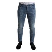 Slim-fit Jeans Dolce & Gabbana , Blue , Heren