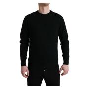 Round-neck Knitwear Dolce & Gabbana , Black , Heren