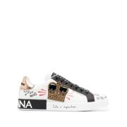Portofino Sneakers Dolce & Gabbana , White , Heren