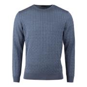 Knitwear Stenströms , Blue , Heren