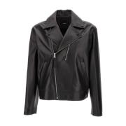 Leather Jackets Arma , Black , Heren