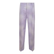 Wide Trousers PT Torino , Purple , Dames