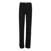 Trousers 7 For All Mankind , Black , Dames