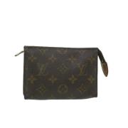 Pre-owned Canvas louis-vuitton-bags Louis Vuitton Vintage , Brown , Da...