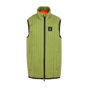 Groene Nylon Mouwloze Jas Suns , Green , Heren