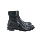 Pre-owned Leather boots Maison Margiela Pre-owned , Black , Dames