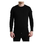 Round-neck Knitwear Dolce & Gabbana , Black , Heren