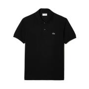 Zwarte Polo T-shirts en Polos Lacoste , Black , Heren