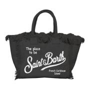 Zwarte tassen voor stijlvolle outfits MC2 Saint Barth , Black , Dames