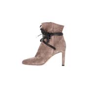 Pre-owned Suede boots Jimmy Choo Pre-owned , Pink , Dames