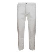 Skinny Fit Katoenen Jeans Dondup , White , Heren