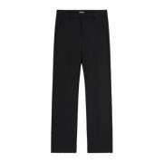 Regular-Fit Wol Chino Broek Dondup , Black , Dames