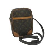 Pre-owned Canvas louis-vuitton-bags Louis Vuitton Vintage , Brown , Da...