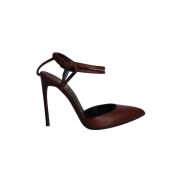 Pre-owned Leather heels Tom Ford Pre-owned , Red , Dames