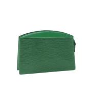 Pre-owned Leather louis-vuitton-bags Louis Vuitton Vintage , Green , D...