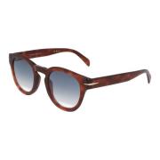 Retro-geïnspireerde zonnebril DB 7041/s Flat Eyewear by David Beckham ...