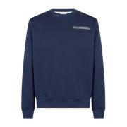 Grafische Jubileum Sweater Ballantyne , Blue , Heren