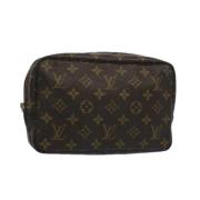 Pre-owned Canvas louis-vuitton-bags Louis Vuitton Vintage , Brown , Da...