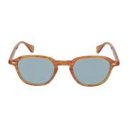 Gilbert Sun Zonnebril Garrett Leight , Brown , Unisex